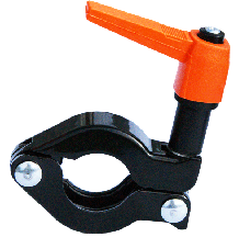 RATCHET CLOSURE HINGED CLAMP