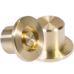 BRASS UNBORED STUB BLANK